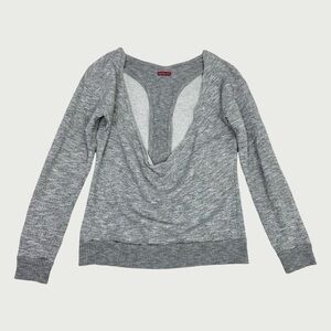 Hard Tail Cut Out Back Sweatshirt